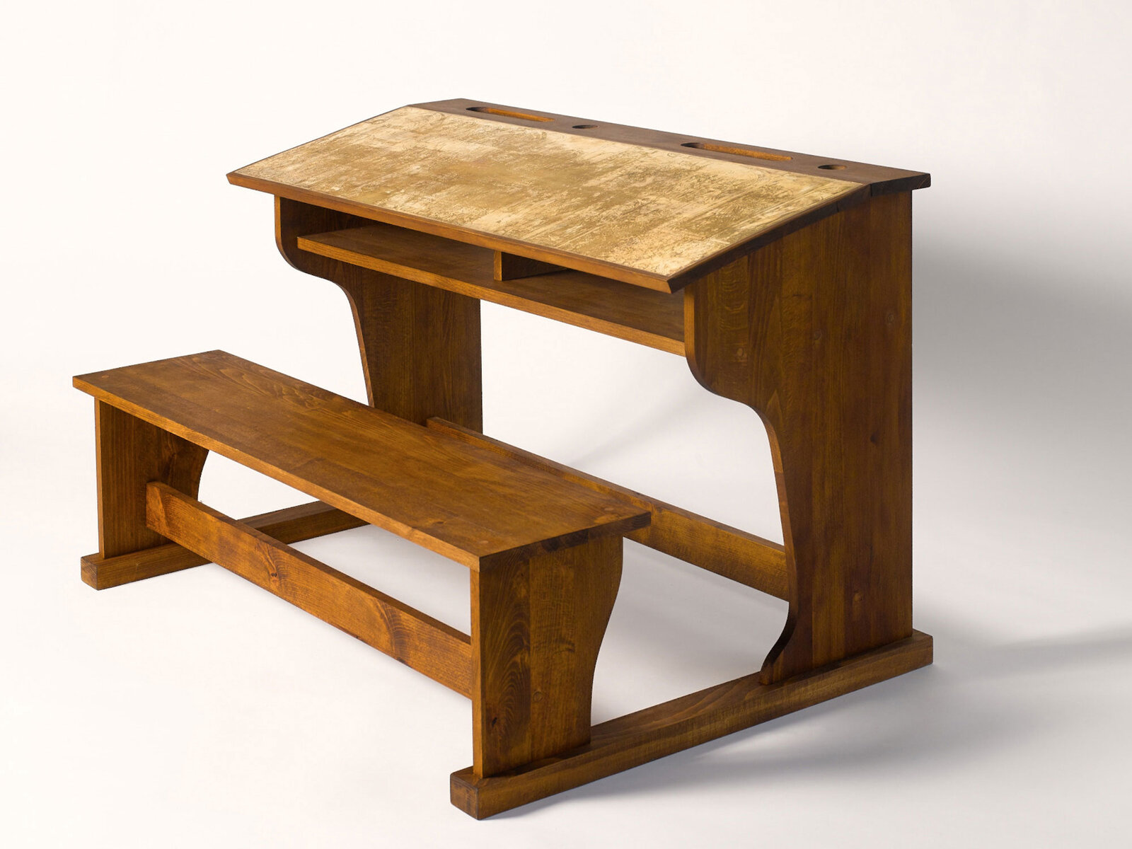 Untitled (School Bench)