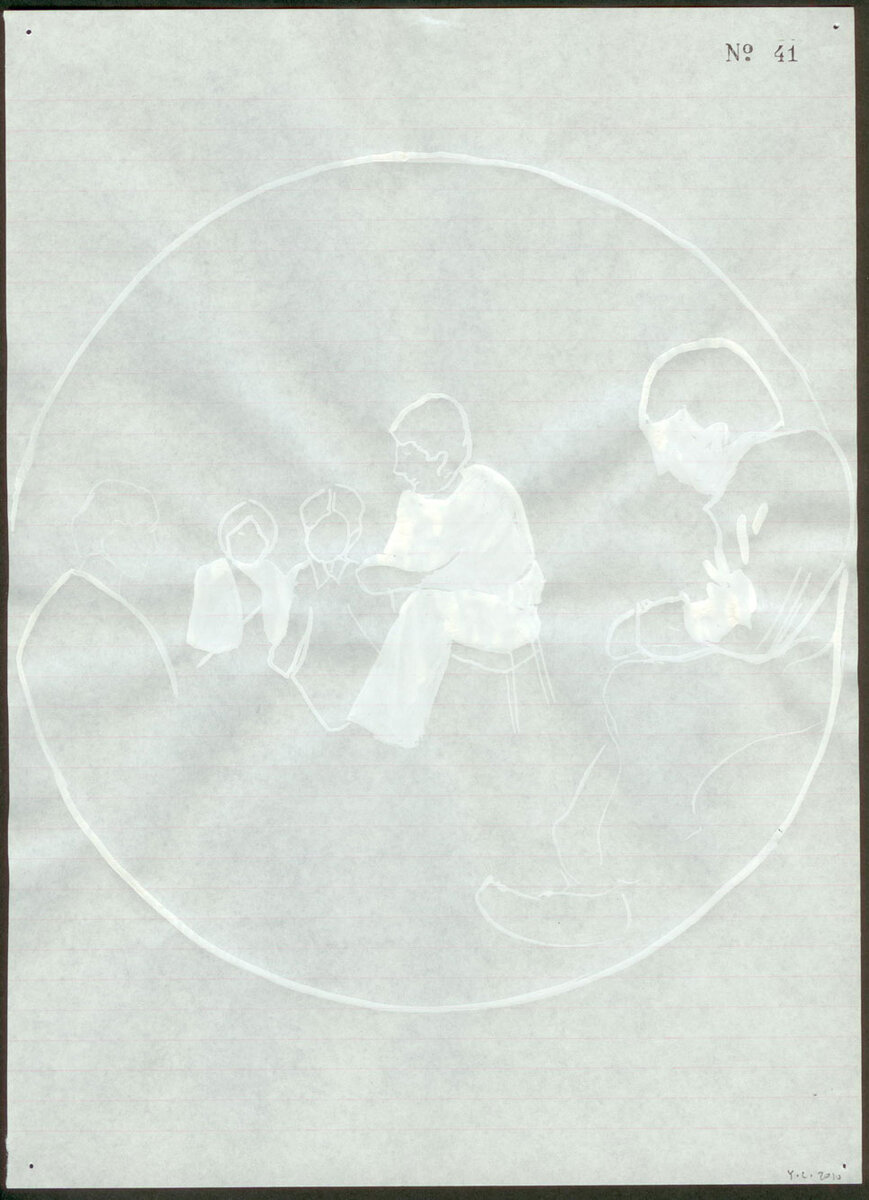 Obsessive Setting (12 Drawings)