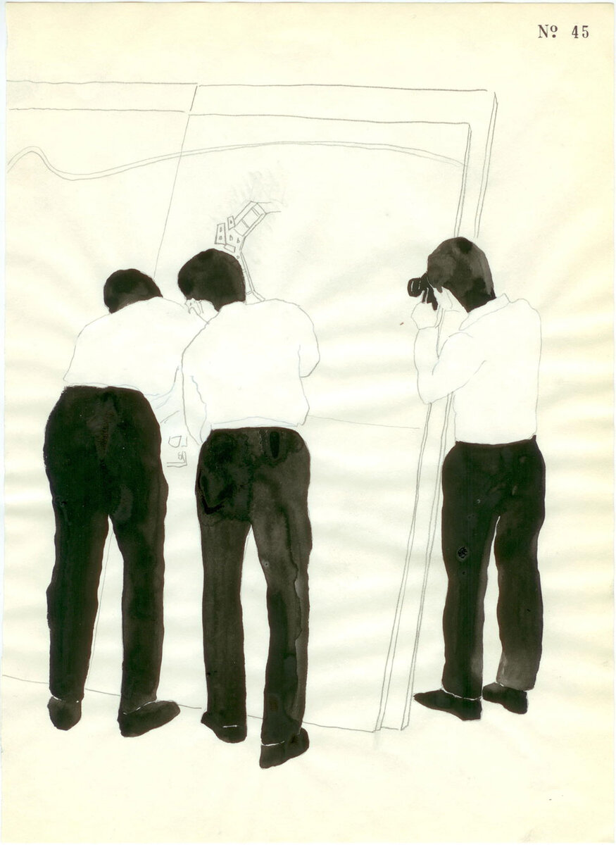 Obsessive Setting (12 Drawings)