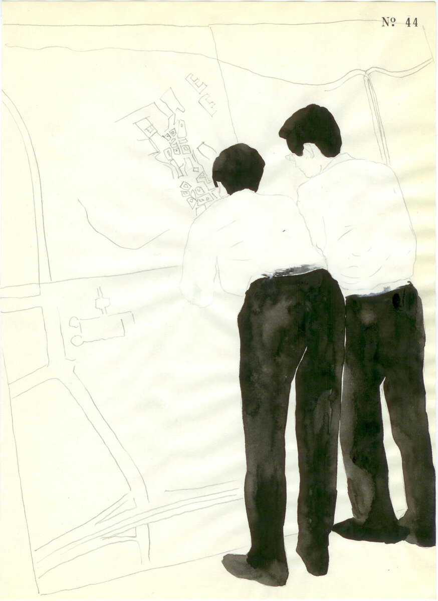 Obsessive Setting (12 Drawings)